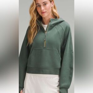 Lululemon Scuba Oversized Half Zip Hoodie *Gold Zip
Dark Forest